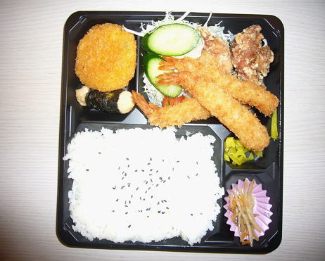 エビフライ定食