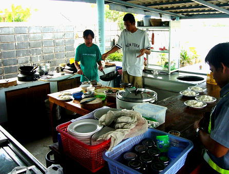 田舎のレストラン