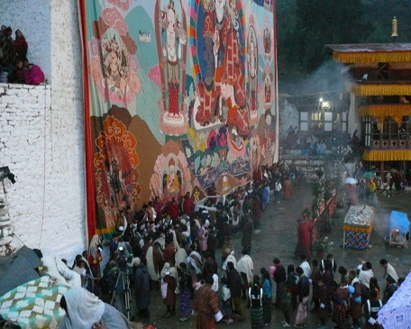 曼荼羅のご開帳