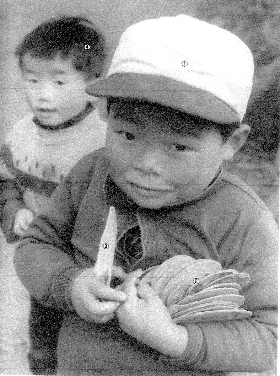 はなたれ小僧のメンコ