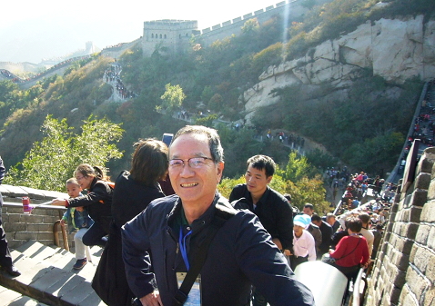 万里の長城の混雑